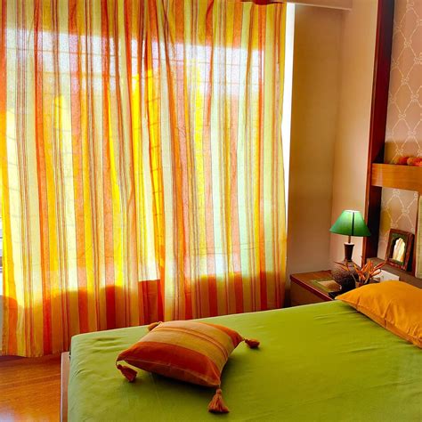 Buy HK ENTERPRISES Handloom Single Piece Cotton Curtain for Windows ...