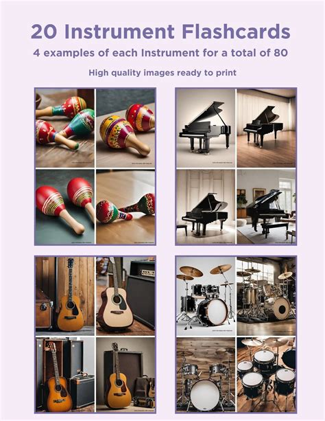 Image result for Musical Instruments Printable