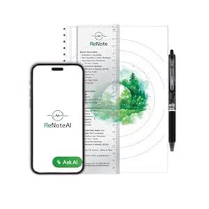 ReNote Classic – Smart Reusable Notebook with AI Assistance ...
