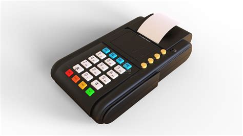 pos机 银行卡刷卡机模型-其他模型库-模型下载-cg模型网