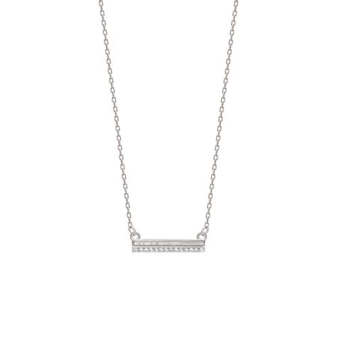 Buy the Silver Adorn Necklace - Silberry