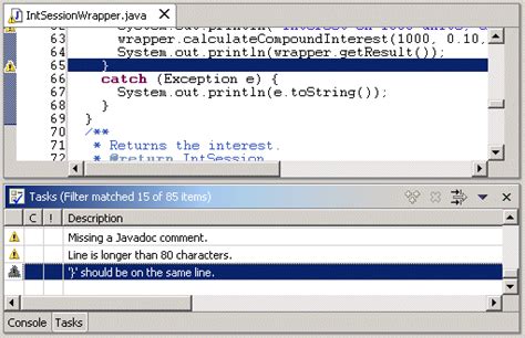 How to Run Check Styles On Java File 的图像结果