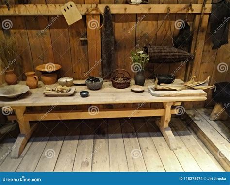 Viking Dishes Are On The Table At The Historical Reconstruction ...