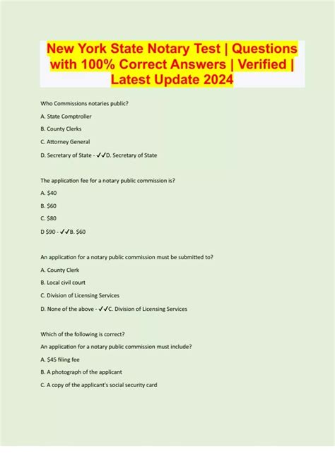 Image result for Notary Test NJ Questions