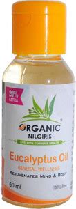 organic nilgiris Eucalyptus Essential Oil, 100% Natural and Pure, for ...
