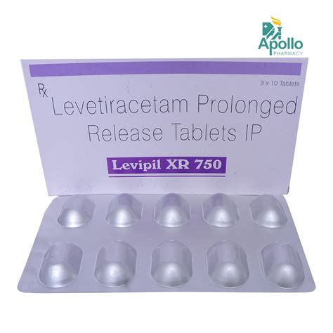 Levipil Xr 750Mg Tablet 10'S Price, Uses, Side Effects, Composition ...