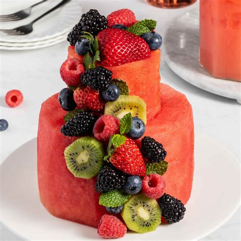 Watermelon Fruit Cake - Watermelon Board