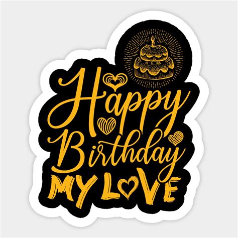 Happy birthday sticker – Artofit