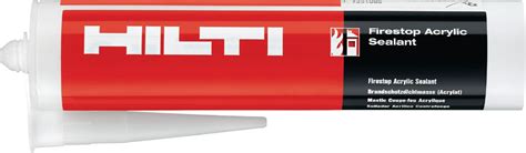 CP 606 Firestop acrylic sealant - Sealants, Sprays and Coatings - Hilti ...