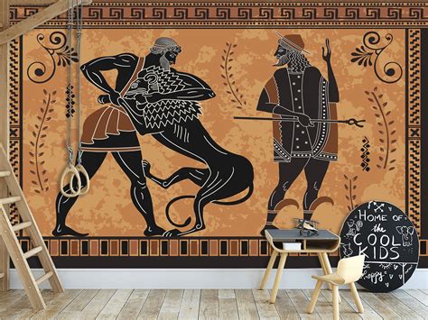 Ancient Greek Mythology Wallpaper Wall Mural Print Mythology - Etsy ...