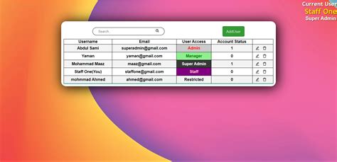 Image result for JavaScript Data Entry Table