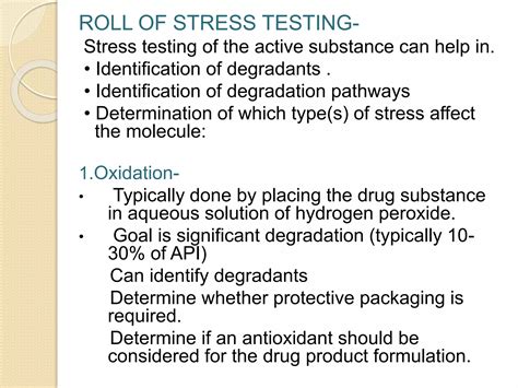 Image result for Presentation Types of Stability Testing