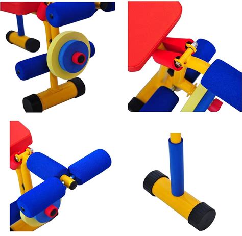 Buy PDKJNID Children's Play Workout Equipment, Toy Bench and Leg Press ...