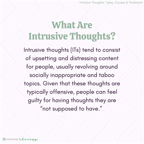 What Are Intrusive Thoughts?