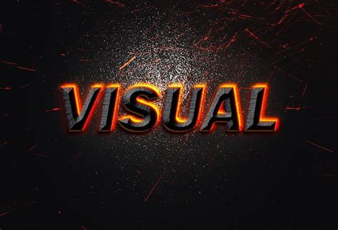Image result for Visual Effects Text
