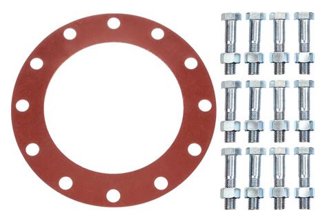 Class 150, SBR, Full Face Flange Gasket - 5WLZ5|GSFFG10 - Grainger