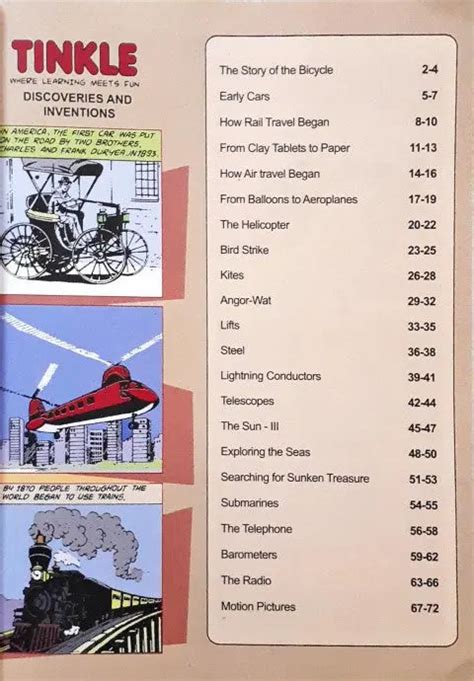 Tinkle Discoveries and Inventions Discoveries and Inventions That Chan ...