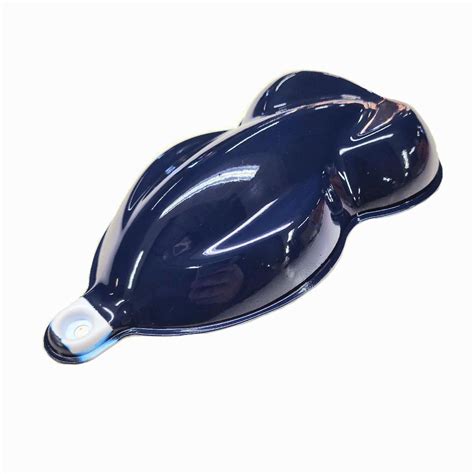 Metallic Dark Blue Car Paint