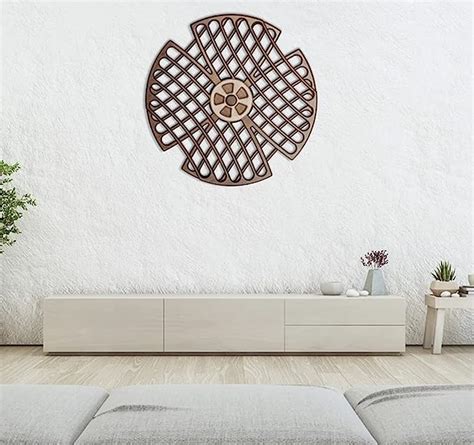 Wooden Home Decor, Bluetooth Enabled, Sattva "Oorja Wheel" Wall Decor ...