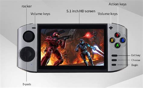 R.G - Ritzy Gadgets XY-09 Double Battle handheld game player 8GB memory ...