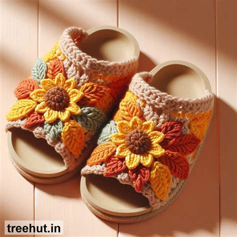 Thanksgiving Crochet Sandals Ideas