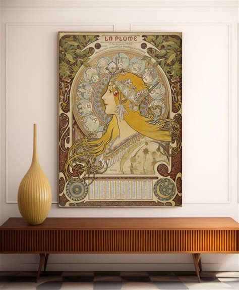 Art Nouveau Posters Design Art Nouveau Posters Kalender 2024 | Bol