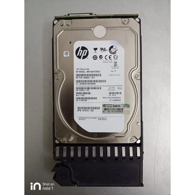 HP 1TB 7.2K SAS 3.5 Hard Disk