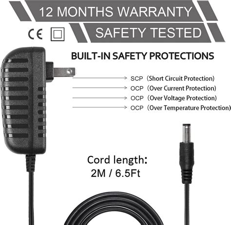 Buy DC 5V 1A 2A Power Cord Charger for Victrola Vinyl Suitcase ...