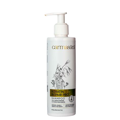 CARMASARA - Keratin Repair Shampoo - 200 ML | Nourish, Repair & Promot ...