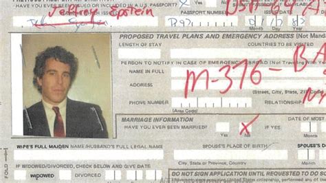 Records show Jeffrey Epstein’s requests for multiple passports, travels to Africa and Middle ...