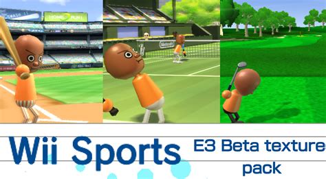 Wii Sports Texture Pack 的图像结果