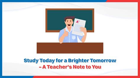 Study Today for a Brighter Tomorrow – A Teacher's Note to You - Oswaal ...