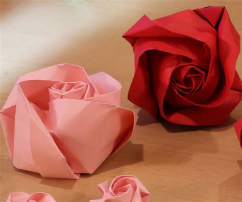 Tutorial On Origami Rose 的图像结果