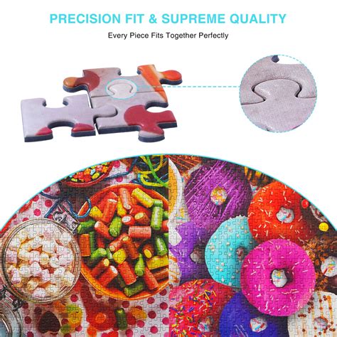 Buy 2 Pack 1000 Piece Puzzle for Adults, Anti-Glare Surface Vibrant ...