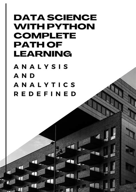 Data Science With Python Complete Path Of Learning: Analysis And ...