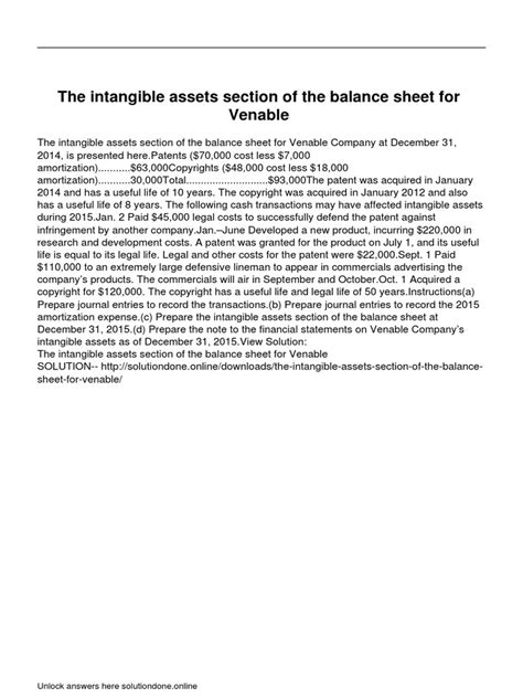 Image result for Intangible Assets Balance Sheet