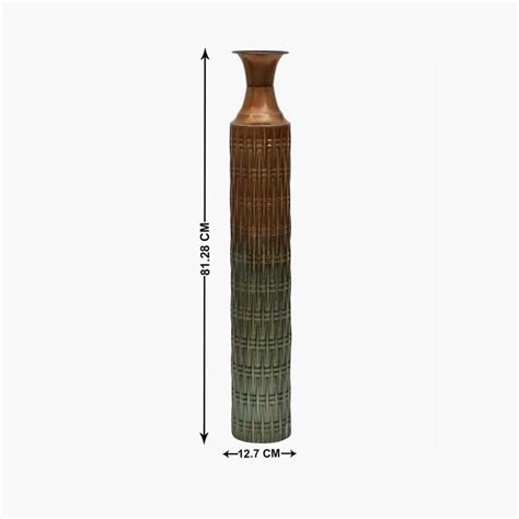 Buy VEDAS Solal Metal Tall Vase from Vedas at just INR 7499.0