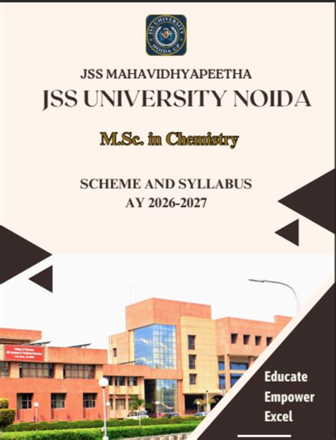 MSc in Chemistry - Best Chemistry Colleges in Noida, Delhi NCR