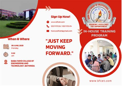 In-House Training Program: Civil Engineering Basics at BFCET - Studocu