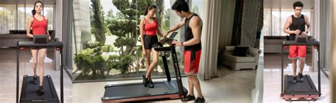 Buy Fitspace Foldable Treadmill for Home - Wider Running Track - 10 ...