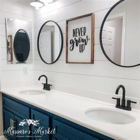 Never Grow Up, Wall Art, Nursery Decor, Gallery Wall | Boys bathroom ...