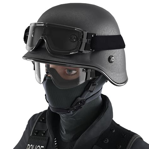 3D SWAT Woman European Rigged | 3D Molier International