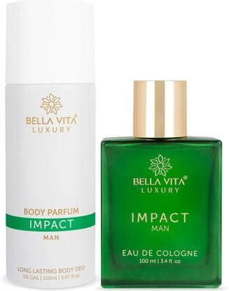 Bella vita organic Impact Deodorant & Perfume Combo || Nutmeg & Woody ...