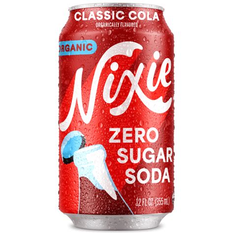 Nixie Classic Cola, Organic Zero Sugar Soda (12 oz) Delivery or Pickup ...