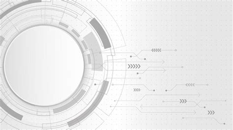 Abstract modern futuristic technology white background template with ...