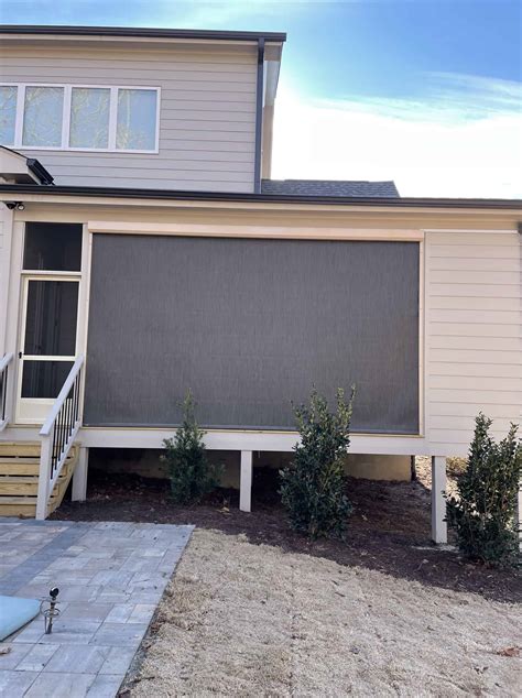 Keep your outdoor patio cool this summer with motorized sun shades ...