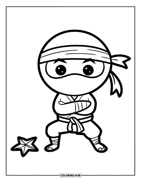 85+ Ninja Coloring Pages for Kids & Adults (Free Printable PDFs)