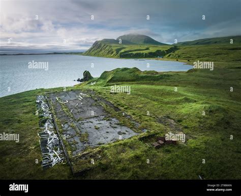 Abandoned structures of Adak, Alaska Stock Photo - Alamy