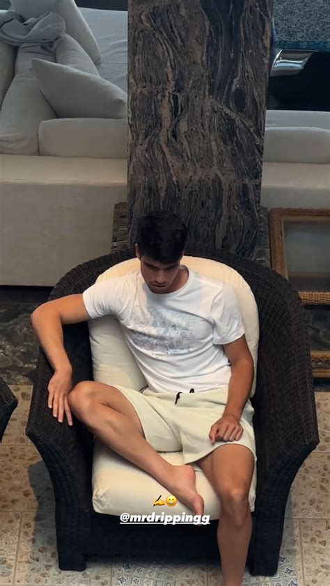 Carlos Alcaraz's feet