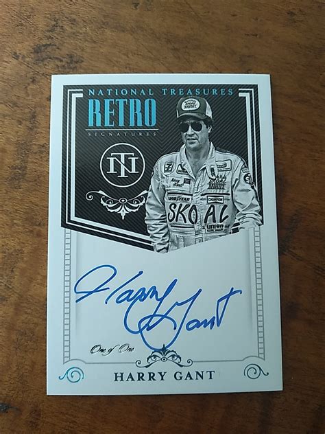 Harry Gant 2020 National Treasures NASCAR #LS-HG Legendary Signatures /25 Price Guide - Sports ...